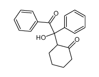 2-(benzoylhydroxyphenylmethyl)cyclohexanone结构式