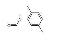 N-(2,4,5-trimethylphenyl)formamide结构式