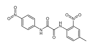 N-(4-methyl-2-nitro-phenyl)-N'-(4-nitro-phenyl)-oxalamide Structure