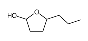 5-propyltetrahydrofuran-2-ol Structure