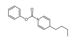 phenyl 4-butyl-4H-pyridine-1-carboxylate结构式