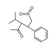 (3S,4R)-5-nitro-4-phenyl-3-propan-2-ylpentan-2-one结构式