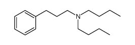 N-butyl-N-(3-phenylpropyl)butan-1-amine Structure