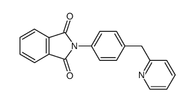 2-(p-Phthalimidobenzyl)pyridine结构式