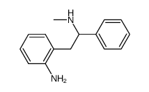 (+/-)-2-amino-N-methyl-α-phenylbenzenethanamine结构式