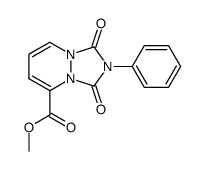 5-(methoxycarbonyl)-2-phenyl<1,2,4>triazolo<1,2-a>pyridazine-1,3-dione Structure