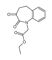 1-ethoxycarbonylmethyl-2,3,4,5-tetrahydro-1H-[1]benzazepine-2,3-dione Structure