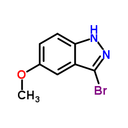 3-Bromo-5-methoxy-1H-indazole Structure