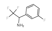 2,2,2-TRIFLUORO-1-(3-FLUOROPHENYL)ETHYLAMINE HYDROCHLORIDE structure