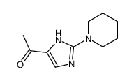 1-(2-piperidin-1-yl-1H-imidazol-5-yl)ethanone Structure