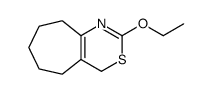 2-ethoxy-4,5,6,7,8,9-hexahydrocyclohepta[d][1,3]thiazine结构式