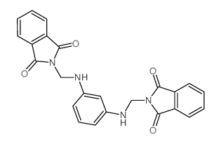 2-[[[3-[(1,3-dioxoisoindol-2-yl)methylamino]phenyl]amino]methyl]isoindole-1,3-dione picture