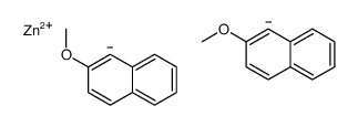 zinc,2-methoxy-1H-naphthalen-1-ide结构式