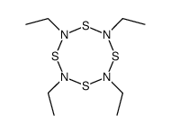 tetraethyl-cyclotetraazathiane Structure