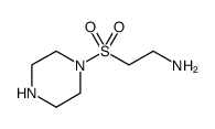 Ethanamine, 2-(1-piperazinylsulfonyl)结构式