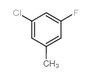 1-Chloro-3-fluoro-5-methylbenzene structure