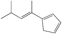 3-(1,3-dimethylbutyl)cyclopentene, tetradehydro derivative结构式