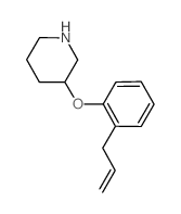 3-(2-prop-2-enylphenoxy)piperidine Structure