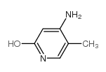 4-氨基-5-甲基吡啶-2-醇结构式