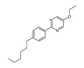 5-ethoxy-2-(4-hexylphenyl)pyrimidine结构式