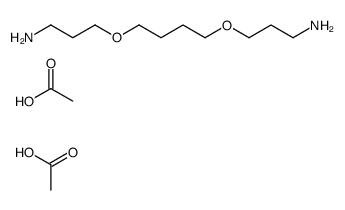 acetic acid,3-[4-(3-aminopropoxy)butoxy]propan-1-amine Structure