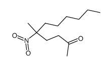 5-nitro-5-methyl-2-undecanone结构式