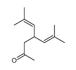 6-methyl-4-(2-methylprop-1-enyl)hept-5-en-2-one结构式