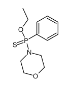 O-ethyl phenyl phosphonomorpholinylamidothioate Structure