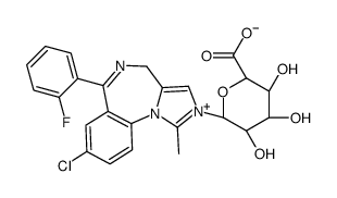 Midazolam N-β-D-Glucuronide Structure