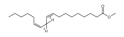 methyl [11,11-(2)H2]-linoleate结构式