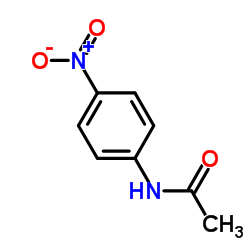 4-Nitroacetanilide Structure