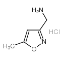 (5-Methyl-Isoxazol-3-Yl)-Methylamine Hydrochloride structure