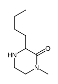 3-butyl-1-methylpiperazin-2-one(SALTDATA: FREE)结构式