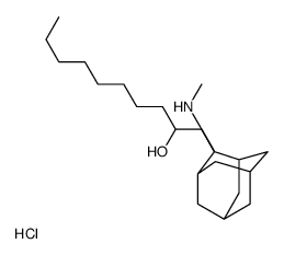 1-[2-(methylamino)-2-adamantyl]decan-2-ol,hydrochloride Structure