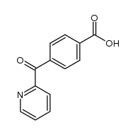 4-(pyridine-2-carbonyl)-benzoic acid结构式