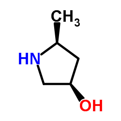(3R,5S)-5-Methylpyrrolidin-3-ol结构式