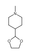 4-(1,3-dioxolan-2-yl)-1-methylpiperidine picture