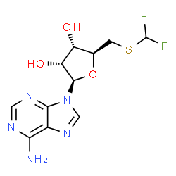 5'-difluoromethylthioadenosine结构式