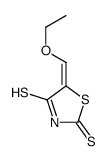 5-(ethoxymethylidene)-1,3-thiazolidine-2,4-dithione结构式