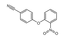 4-(2-Nitrophenoxy)benzonitrile Structure