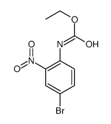 ethyl N-(4-bromo-2-nitrophenyl)carbamate Structure