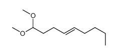 1,1-dimethoxynon-4-ene结构式