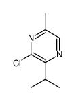 3-chloro-2-isopropyl-5-methylpyrazine Structure