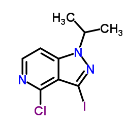 4-chloro-3-iodo-1-(propan-2-yl)-1H-pyrazolo[4,3-c]pyridine Structure