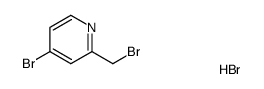 4-bromo-2-bromomethylpyridine hydrobromide结构式
