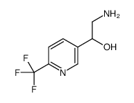 2-amino-1-[6-(trifluoromethyl)pyridin-3-yl]ethanol Structure