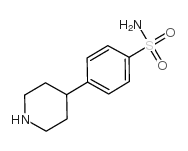 4-哌啶-4-苯磺酰胺结构式