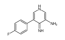 5-(4-fluorophenyl)pyridine-3,4-diamine Structure
