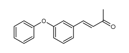 (E)-1-(3-Phenoxyphenyl)buten-3-one Structure