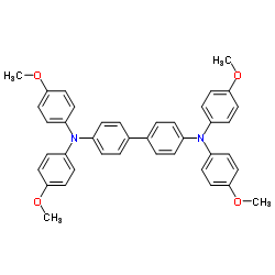 N4,N4,N4',N4'-TETRAKIS(4-METHOXYPHENYL)-[1,1'-BIPHENYL]-4,4'-DIAMINE Structure